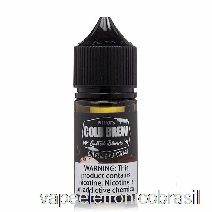 Café E Sorvete Vape Vaporesso - Sais De Fermentação Fria Nitros - 30ml 45mg